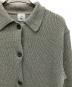 中古・古着 6(ROKU) BEAUTY&YOUTH (ロク ビューティーアンドユース) LAME SHIRT CARDIGAN グリーン サイズ:-：7000円