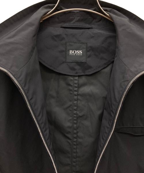 HUGO BOSS（ヒューゴ ボス）HUGO BOSS (ヒューゴ ボス) ナイロンジャケット ブラック サイズ:46の古着・服飾アイテム