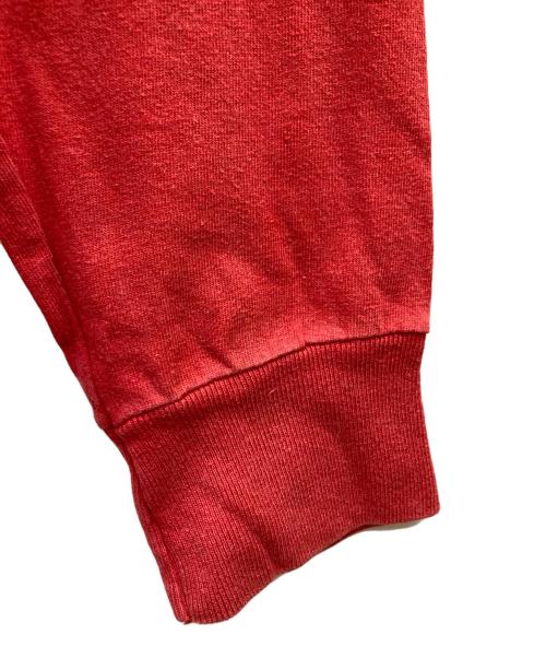 stussy（ステューシー）stussy (ステューシー) 90's ヘッドホンスカル ロンT レッド サイズ:Lの古着・服飾アイテム