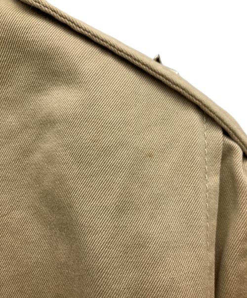 POST O'ALLS（ポストオーバーオールズ）POST O'ALLS (ポストオーバーオールズ) ライダースジャケット ベージュ サイズ:Ｍの古着・服飾アイテム