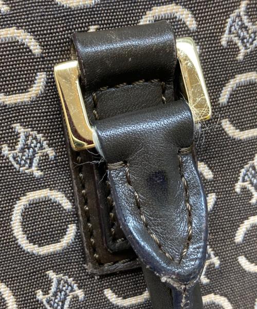 CELINE（セリーヌ）CELINE (セリーヌ) マカダム柄ハンドバッグ ブラウンの古着・服飾アイテム