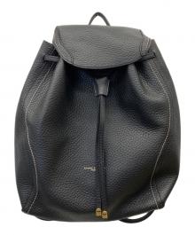 GIANNI CHIARINI（ジャンニ キアリーニ）の古着「ヴィオレット レザーリュック」｜ブラック