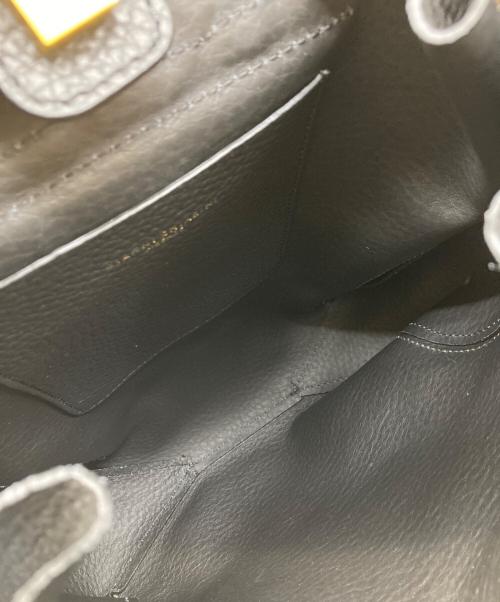 GIANNI CHIARINI（ジャンニ キアリーニ）GIANNI CHIARINI (ジャンニ キアリーニ) ヴィオレット レザーリュック ブラックの古着・服飾アイテム