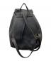 GIANNI CHIARINI (ジャンニ キアリーニ) ヴィオレット レザーリュック ブラック：15000円