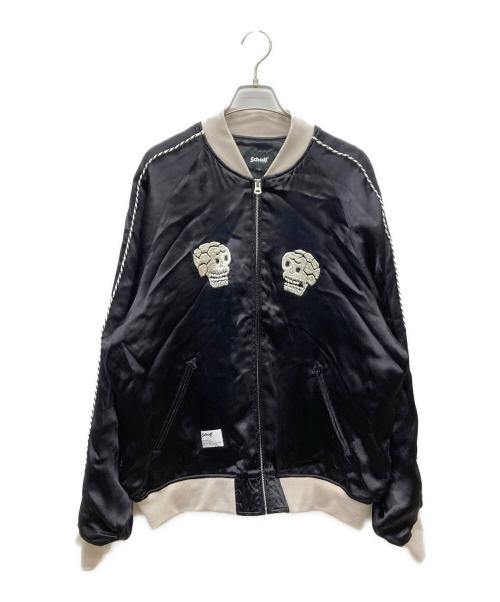 Schott（ショット）Schott (ショット) RAYON SUKA JACKET ブラック サイズ:Lの古着・服飾アイテム