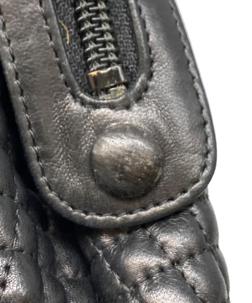 BALLY（バリー）BALLY (バリー) キルティングチェーントートバッグ ブラックの古着・服飾アイテム