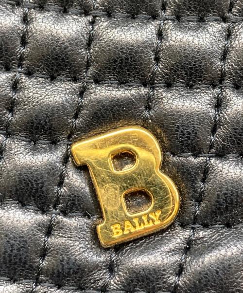 BALLY（バリー）BALLY (バリー) キルティングチェーントートバッグ ブラックの古着・服飾アイテム