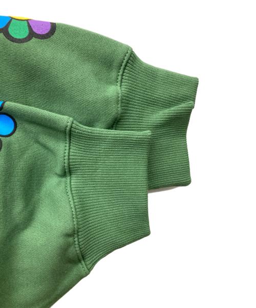 paragraph（パラグラフ）Paragraph (パラグラフ) プリントスウェット グリーン サイズ:3 未使用品の古着・服飾アイテム