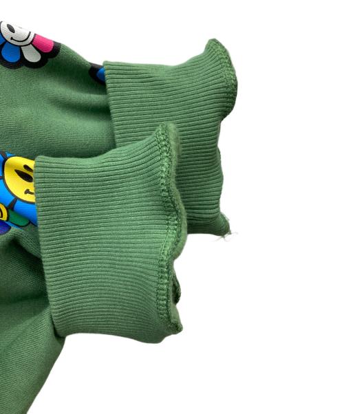 paragraph（パラグラフ）Paragraph (パラグラフ) プリントスウェット グリーン サイズ:3 未使用品の古着・服飾アイテム
