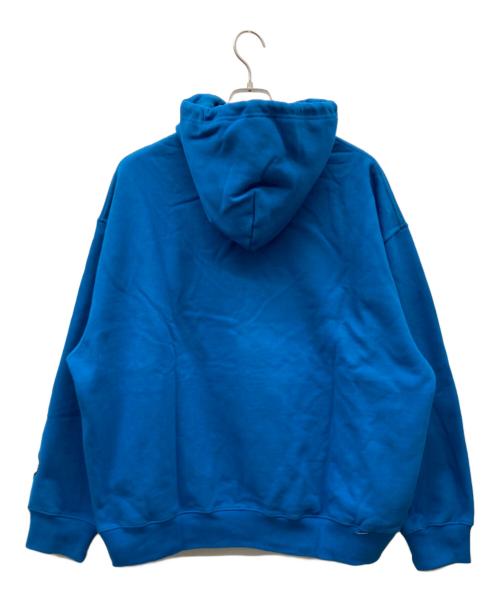 paragraph（パラグラフ）Paragraph (パラグラフ) ロゴパーカー ブルー サイズ:- 未使用品の古着・服飾アイテム
