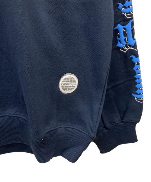 paragraph（パラグラフ）Paragraph (パラグラフ) プリントスウェット ブラック サイズ:- 未使用品の古着・服飾アイテム