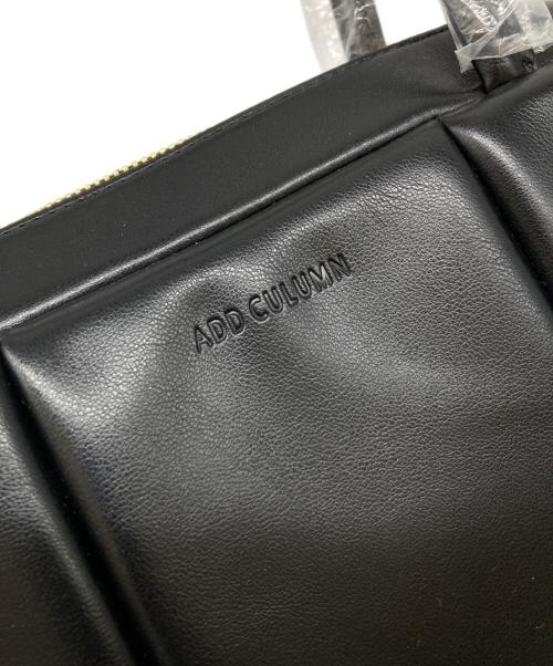 ADD CULUMN（アドカラム）ADD CULUMN (アドカラム) PUFF THREE BOSTON ブラック 未使用品の古着・服飾アイテム