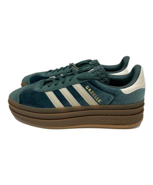 adidas Originals（アディダスオリジナル）adidas originals (アディダスオリジナル) GAZELLE グリーン サイズ:24 未使用品の古着・服飾アイテム