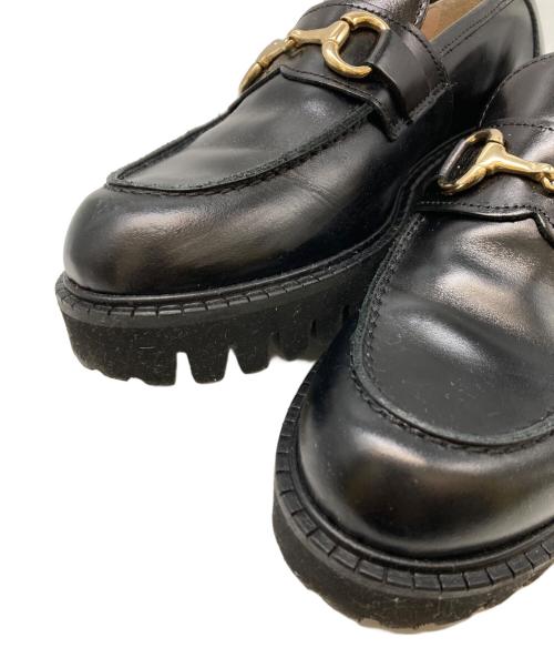CORSO ROMA 9（コルソローマノーヴェ）CORSO ROMA 9 (コルソローマノーヴェ) ビットローファー ブラック サイズ:36の古着・服飾アイテム