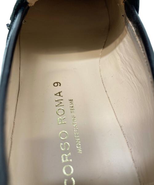 CORSO ROMA 9（コルソローマノーヴェ）CORSO ROMA 9 (コルソローマノーヴェ) ビットローファー ブラック サイズ:36の古着・服飾アイテム
