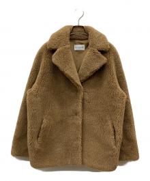PELLESSIMO（ペレッシモ）の古着「ボアコート」｜ベージュ