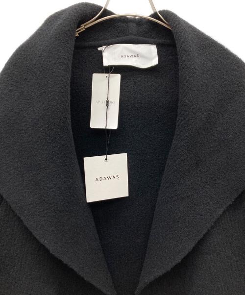 ADAWAS（アダワス）ADAWAS (アダワス) GUIMAUVE TOUCH HOODIE GOWN ブラック サイズ:FREE 未使用品の古着・服飾アイテム