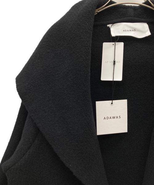 ADAWAS（アダワス）ADAWAS (アダワス) GUIMAUVE TOUCH HOODIE GOWN ブラック サイズ:FREE 未使用品の古着・服飾アイテム