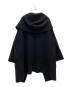 ADAWAS (アダワス) GUIMAUVE TOUCH HOODIE GOWN ブラック サイズ:FREE 未使用品：15000円