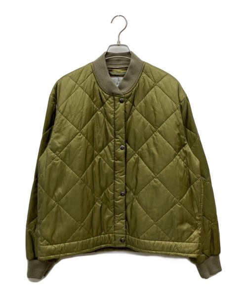 Curensology（カレンソロジー）Curensology (カレンソロジー) キルティングジャケット オリーブ サイズ:FREEの古着・服飾アイテム
