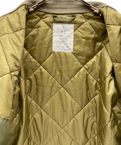 Curensology（カレンソロジー）Curensology (カレンソロジー) キルティングジャケット オリーブ サイズ:FREEの古着・服飾アイテム