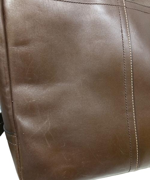 COACH（コーチ）COACH (コーチ) レキシントン レザー マップ バッグ ブラウンの古着・服飾アイテム