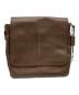 COACH (コーチ) レキシントン レザー マップ バッグ ブラウン：7000円