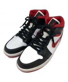 NIKE（ナイキ）の古着「AJ1 MID」｜ホワイト×ブラック