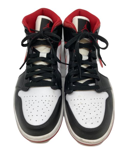 NIKE（ナイキ）NIKE (ナイキ) AJ1 MID ホワイト×ブラック サイズ:27cmの古着・服飾アイテム