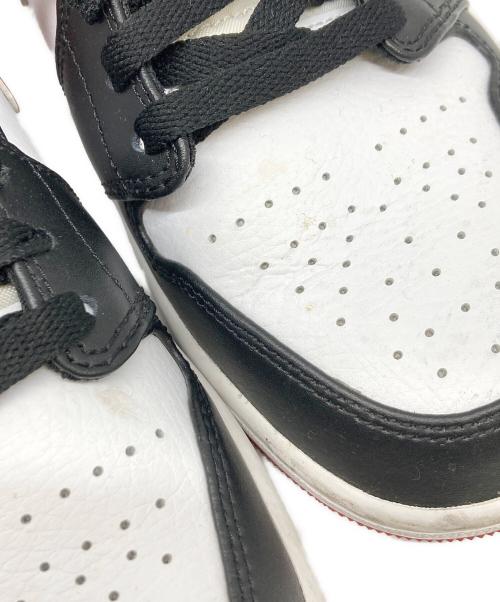 NIKE（ナイキ）NIKE (ナイキ) AJ1 MID ホワイト×ブラック サイズ:27cmの古着・服飾アイテム