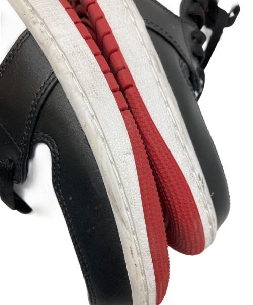 NIKE（ナイキ）NIKE (ナイキ) AJ1 MID ホワイト×ブラック サイズ:27cmの古着・服飾アイテム