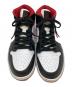 NIKE (ナイキ) AJ1 MID ホワイト×ブラック サイズ:27cm：5000円
