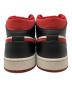 中古・古着 NIKE (ナイキ) AJ1 MID ホワイト×ブラック サイズ:27cm：5000円