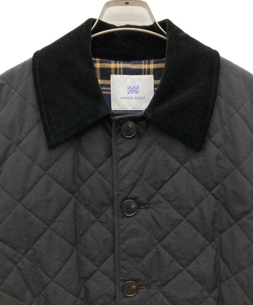 KAPOK KNOT（カポック ノット）KAPOK KNOT (カポック ノット) キルティングジャケット ブラック サイズ:Mの古着・服飾アイテム