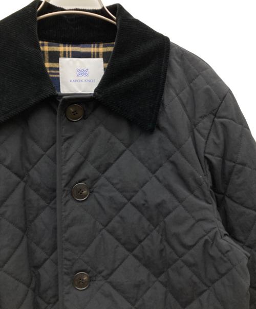 KAPOK KNOT（カポック ノット）KAPOK KNOT (カポック ノット) キルティングジャケット ブラック サイズ:Mの古着・服飾アイテム