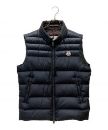 MONCLER（モンクレール）の古着「DUPRES GILET ダウンベスト」｜ネイビー