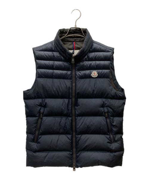MONCLER（モンクレール）MONCLER (モンクレール) DUPRES GILET ダウンベスト ネイビー サイズ:	SIZE 4の古着・服飾アイテム