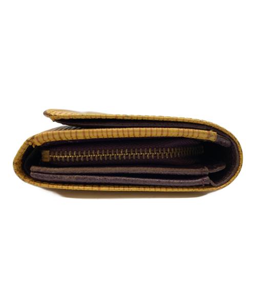 LOUIS VUITTON（ルイ ヴィトン）LOUIS VUITTON (ルイ ヴィトン) ポルトモネ・ビエ・トレゾール 2つ折り財布 イエローの古着・服飾アイテム