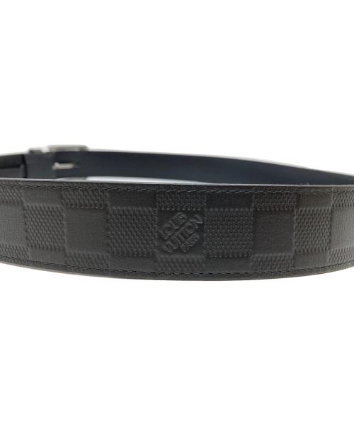 LOUIS VUITTON（ルイ ヴィトン）LOUIS VUITTON (ルイ ヴィトン) サンチュール デトロイトベルト ブラック サイズ:SIZE 95/38の古着・服飾アイテム