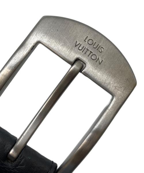 LOUIS VUITTON（ルイ ヴィトン）LOUIS VUITTON (ルイ ヴィトン) サンチュール デトロイトベルト ブラック サイズ:SIZE 95/38の古着・服飾アイテム
