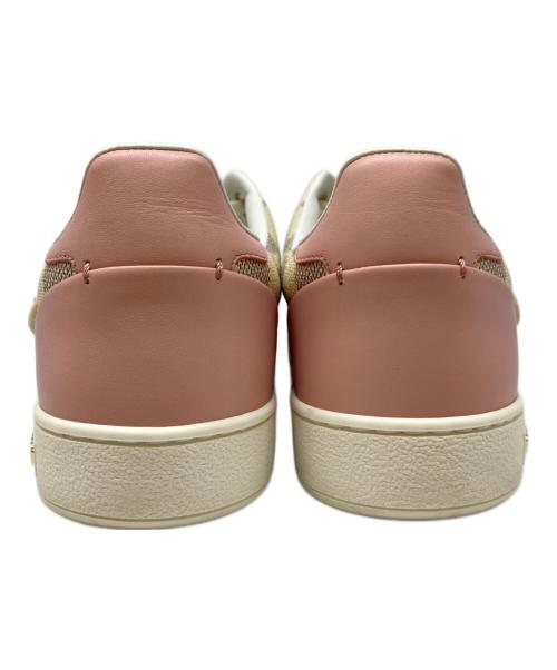 LOUIS VUITTON（ルイ ヴィトン）LOUIS VUITTON (ルイ ヴィトン) フロントローラインスニーカー ベージュ サイズ:35 1/2の古着・服飾アイテム