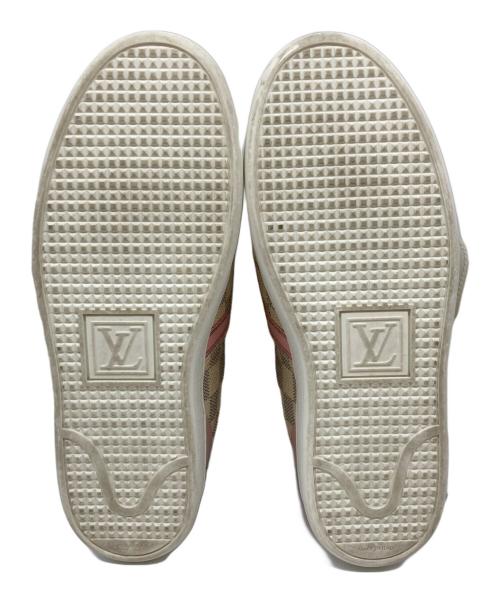 LOUIS VUITTON（ルイ ヴィトン）LOUIS VUITTON (ルイ ヴィトン) フロントローラインスニーカー ベージュ サイズ:35 1/2の古着・服飾アイテム