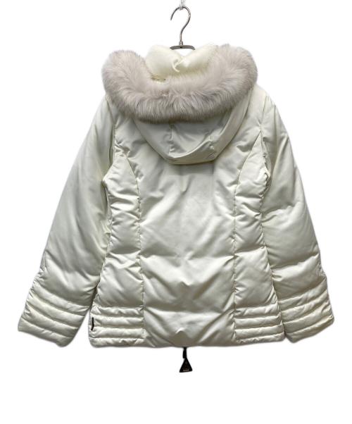 MONCLER（モンクレール）MONCLER (モンクレール) TANZ ダウンコート ホワイト 未使用品の古着・服飾アイテム