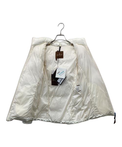 MONCLER（モンクレール）MONCLER (モンクレール) TANZ ダウンコート ホワイト 未使用品の古着・服飾アイテム