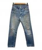 LEVI'Sリーバイス）の古着「66後期501デニムパンツ」｜ブルー