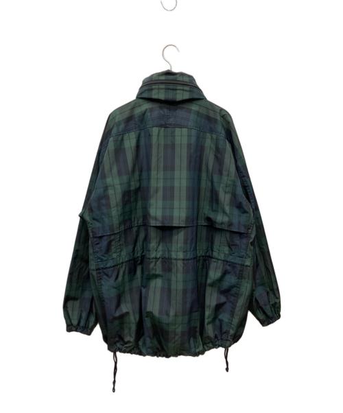 POLO SPORT（ポロスポーツ）POLO SPORT (ポロスポーツ) 裏フリースチェックジャケット グリーン サイズ:Lの古着・服飾アイテム