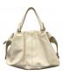 FURLA (フルラ) レザーボストンバッグ ベージュ：8000円