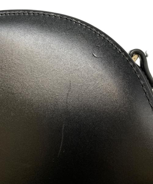 A.P.C.（アーペーセー）A.P.C. (アーペーセー) SAC DEMI-LUNE ハーフムーンバッグ ブラックの古着・服飾アイテム