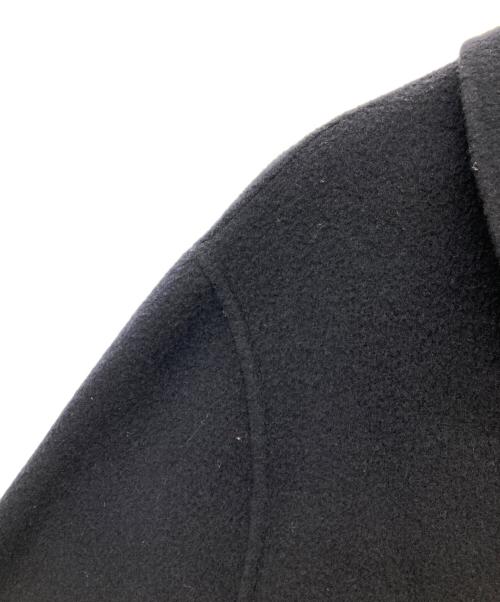 THE CLASSE（ザ・クラス）THE CLASSE (ザ・クラス) カシミヤ混ウールリバーショートコート ネイビー サイズ:11の古着・服飾アイテム