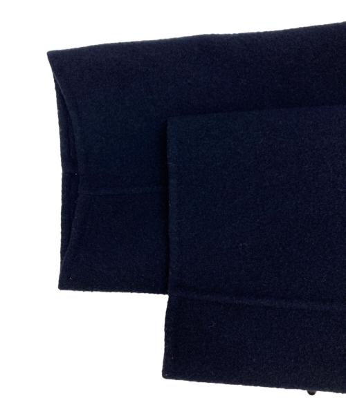 THE CLASSE（ザ・クラス）THE CLASSE (ザ・クラス) カシミヤ混ウールリバーショートコート ネイビー サイズ:11の古着・服飾アイテム